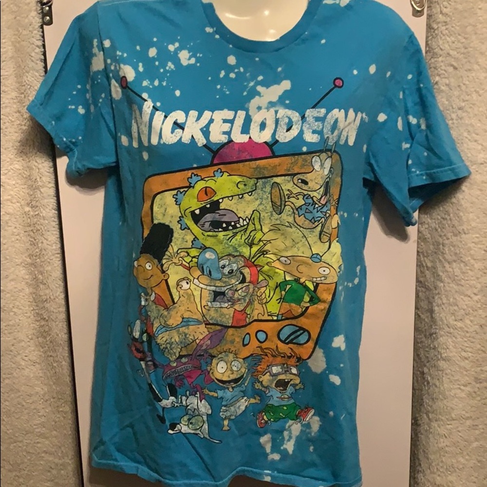 Nickelodeon Blue Graphic Tee - Short Sleeve